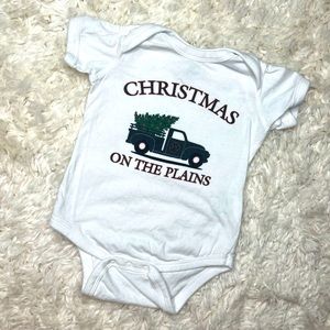 Auburn University “Christmas on The Plains” onesie Sz 12 months